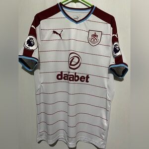 Puma Football Soccer Burnley Football Club Away Jersey 2017/18 Men’s Medium